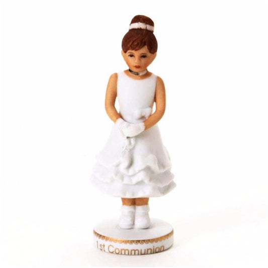 Growing Up Girls Brunette First Communion