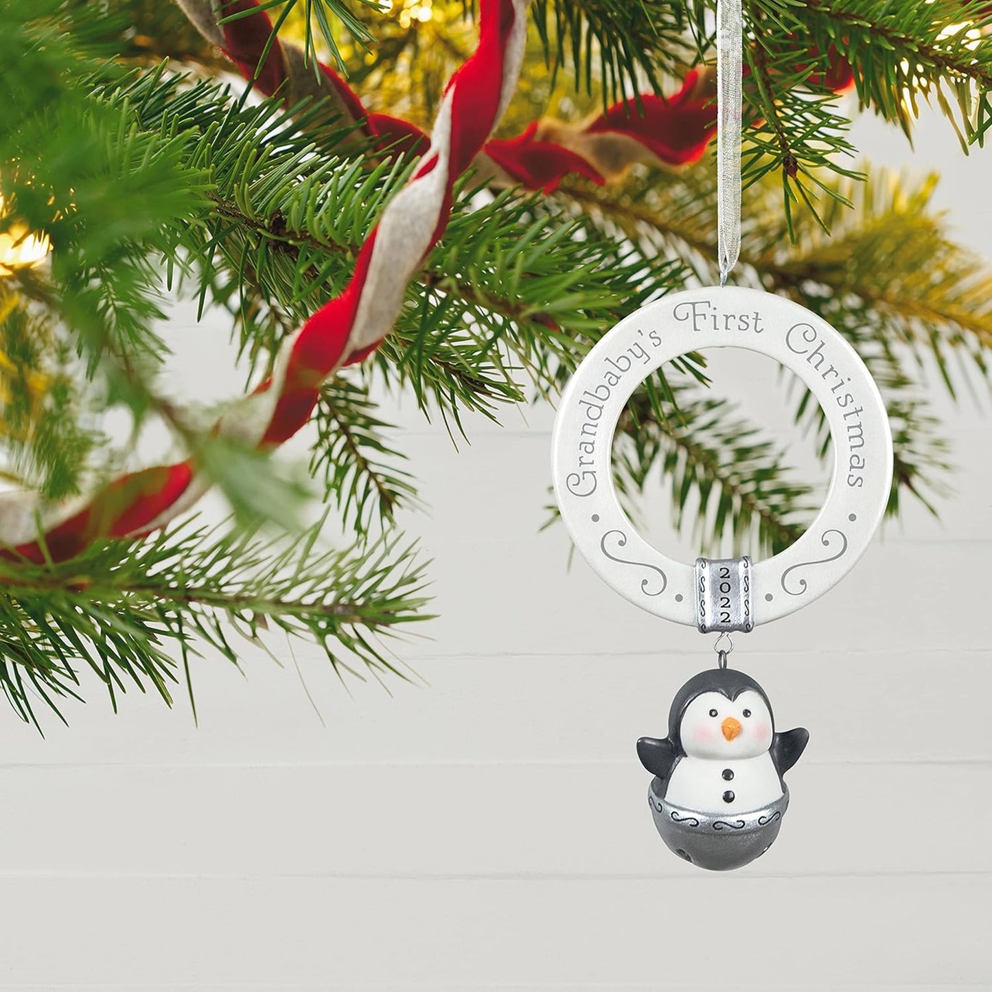 Hallmark Keepsake Christmas Ornament 2022, Grandbaby's First Christmas