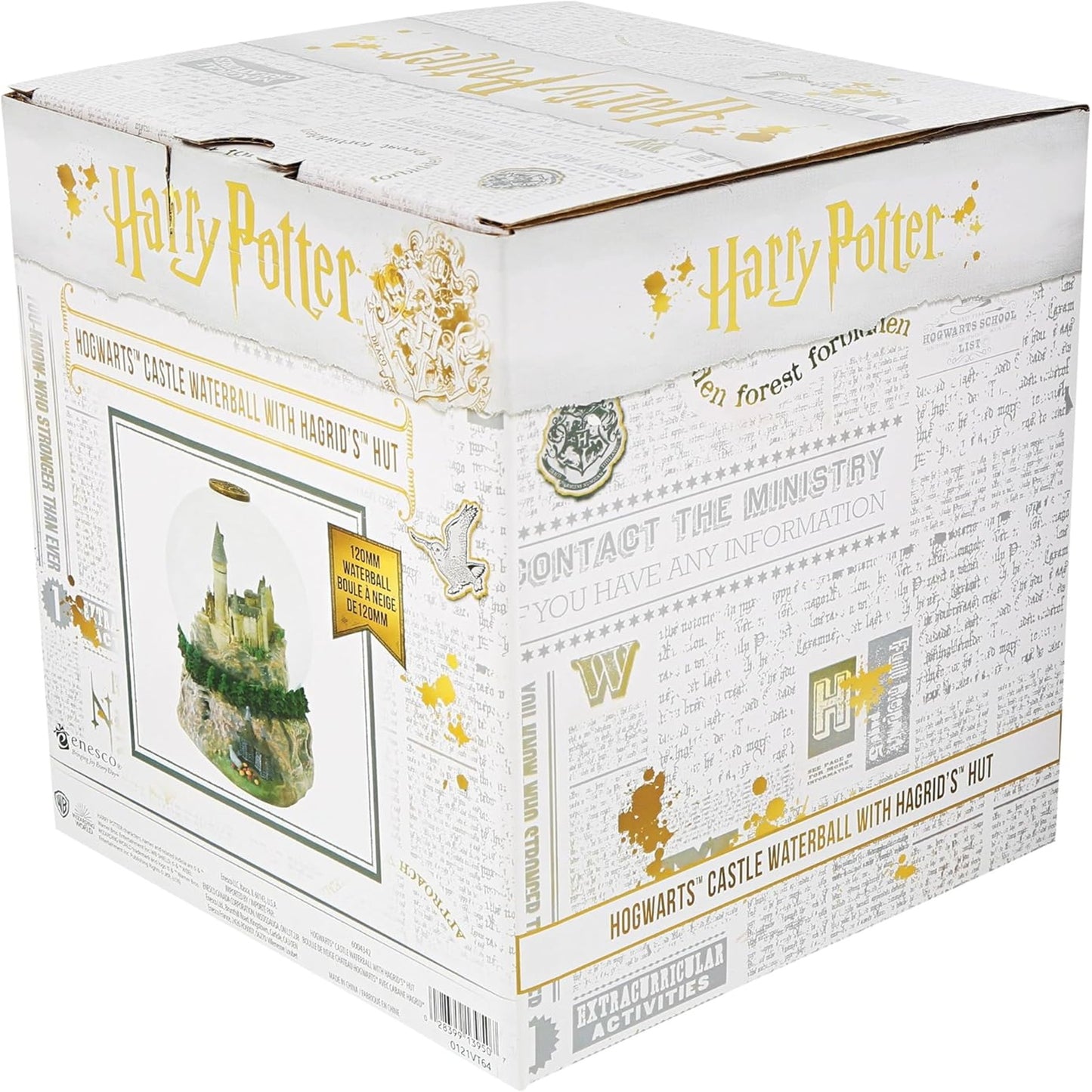 Harry Potter Hogwarts Castle Waterball With Hagrid's Hut