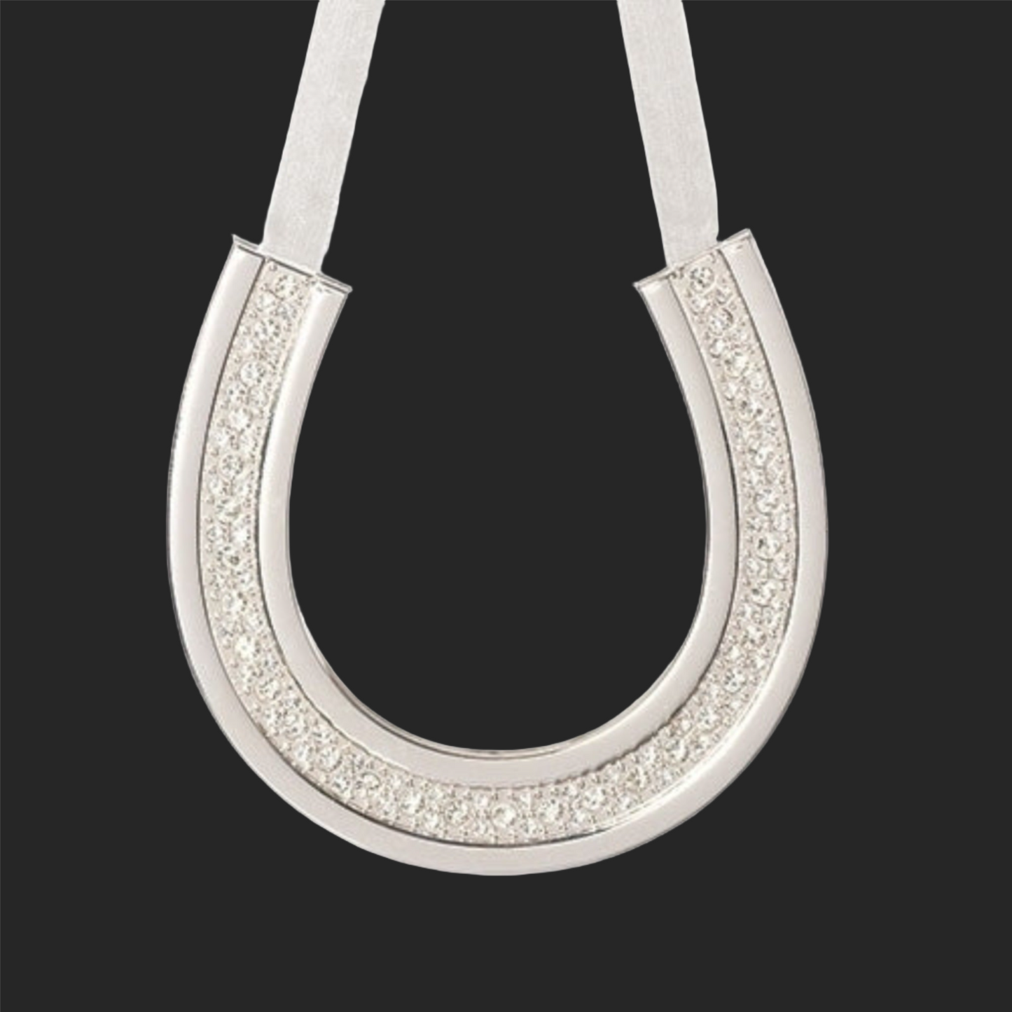 Horseshoe Hanger With Stones Caroline Collection