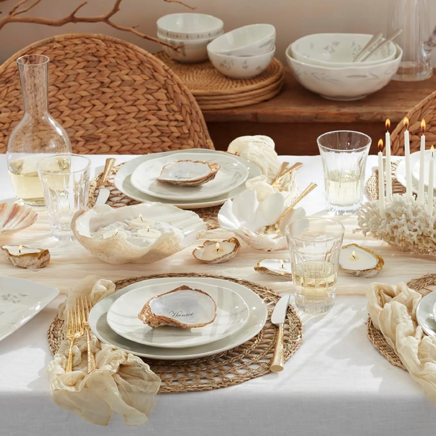 Imperial Caviar Gold 5-Piece Place Setting by Lenox