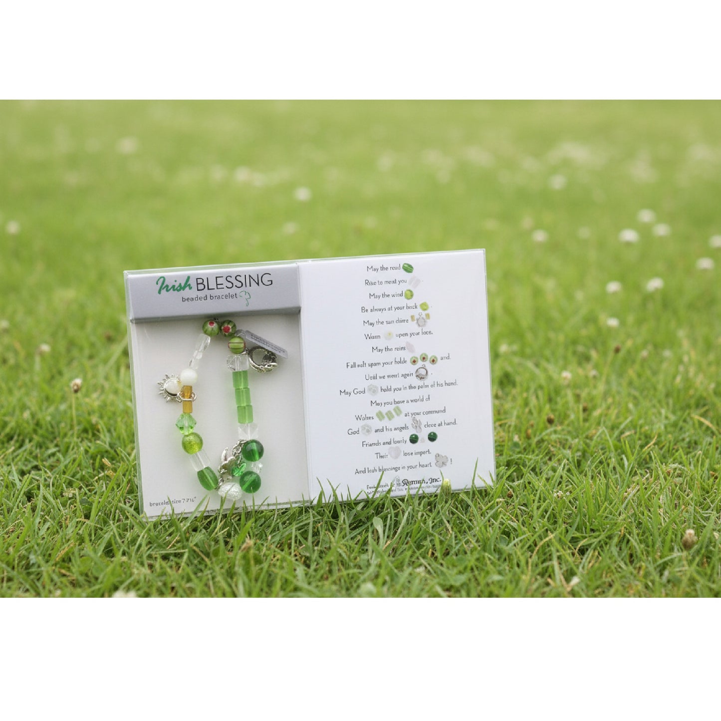 Irish Blessing Stories of Faith Beaded Bracelet