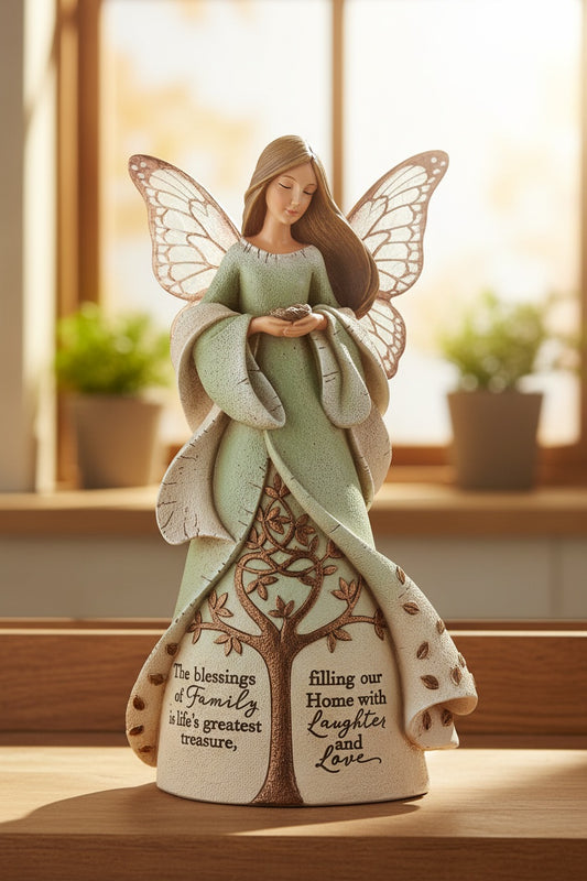Karen Hahn The Blessing of Family Angel  by Roman