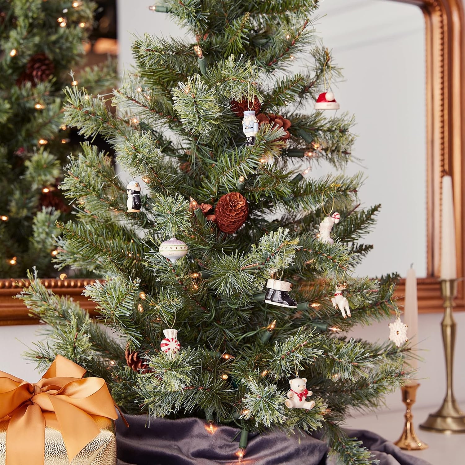 Lenox 867170 Memories 10-Piece Christmas Tree Ornament Set