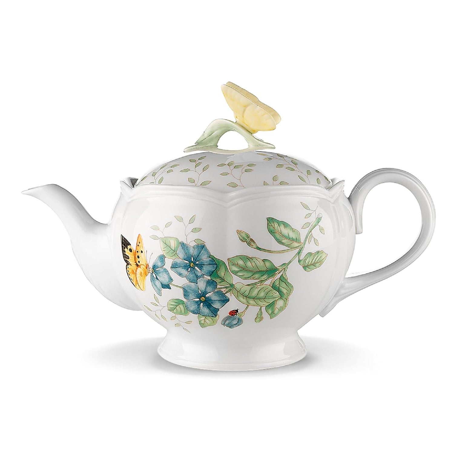 Lenox Butterfly Meadow Teapot with Lid