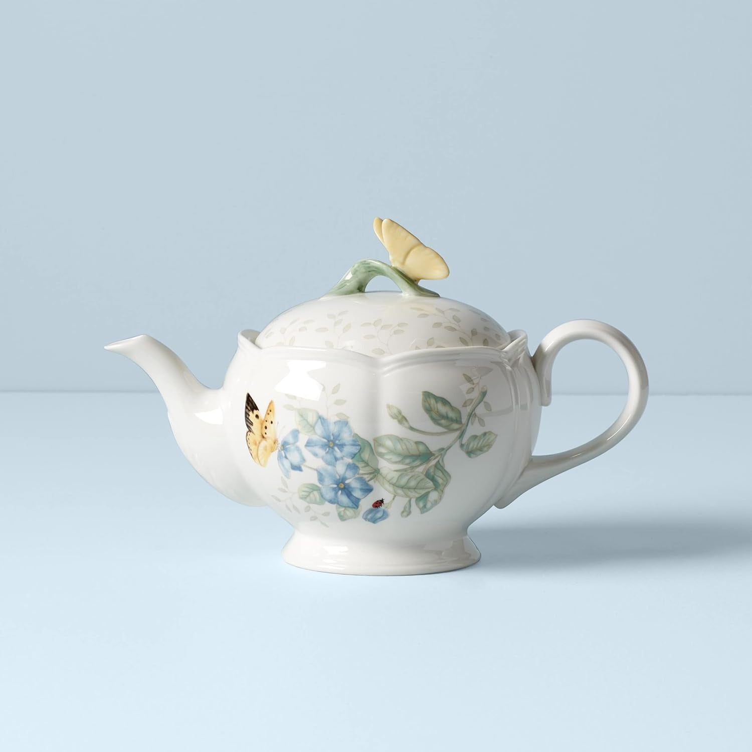 Lenox Butterfly Meadow Teapot with Lid