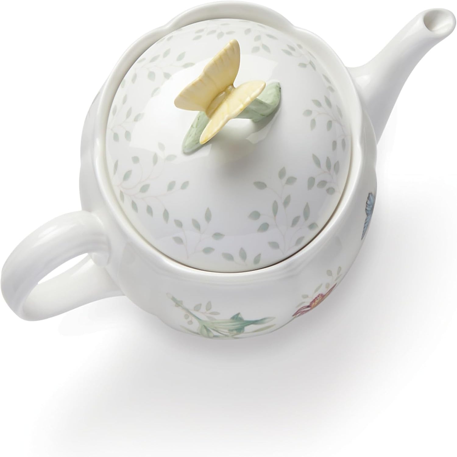 Lenox Butterfly Meadow Teapot with Lid