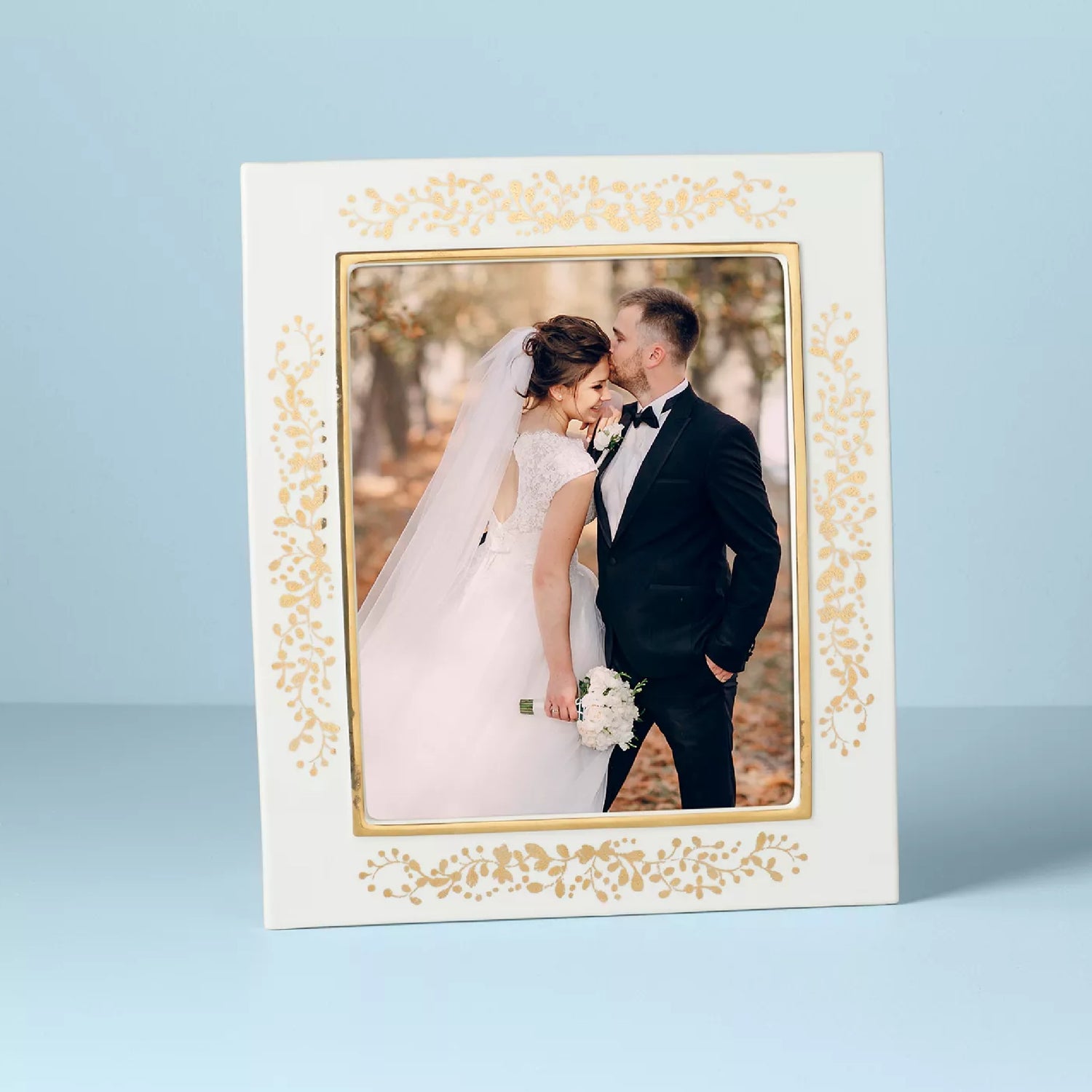 Lenox Opal Innocence Flourish 8" x 10" Picture Frame