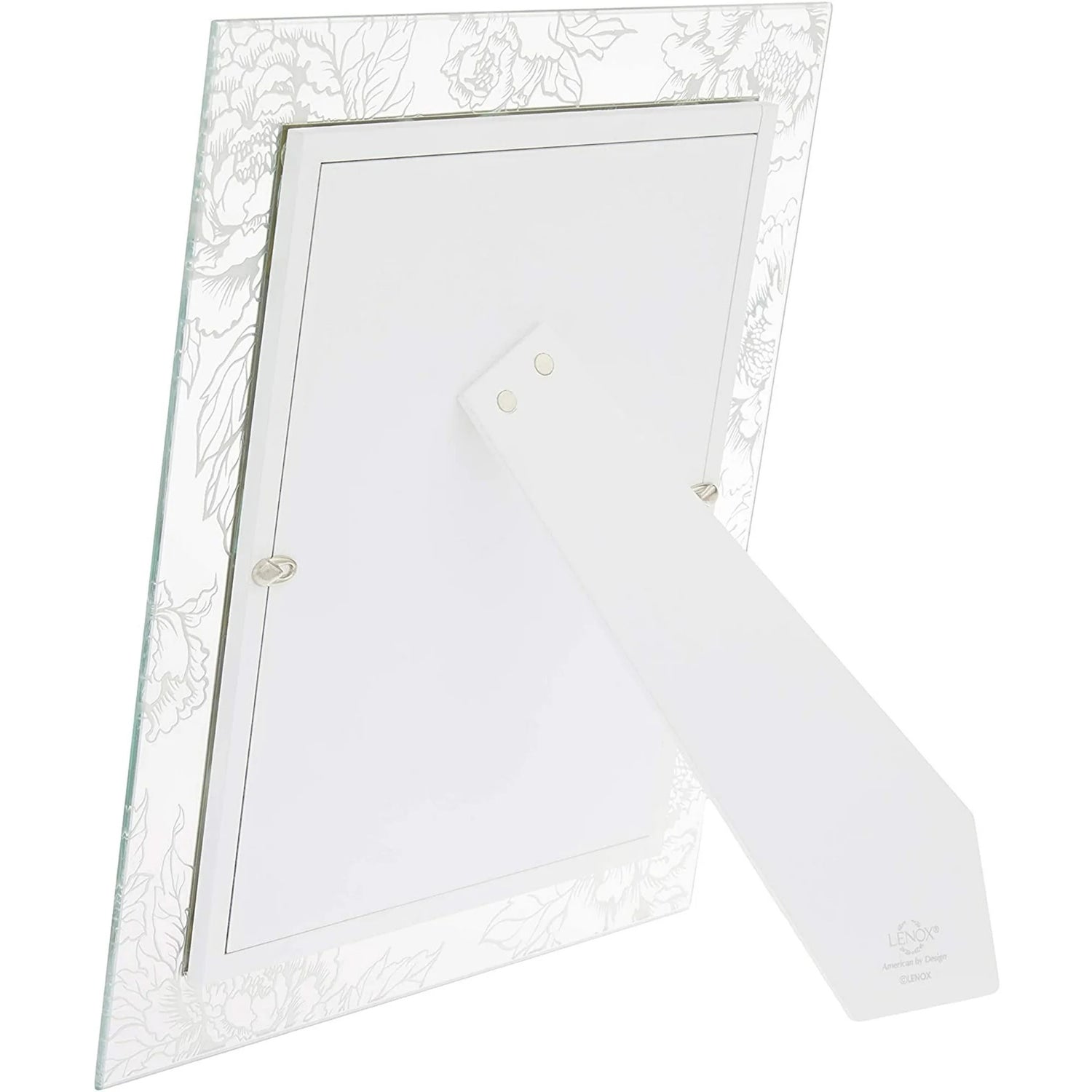 Lenox Silver Peony Picture Frame
