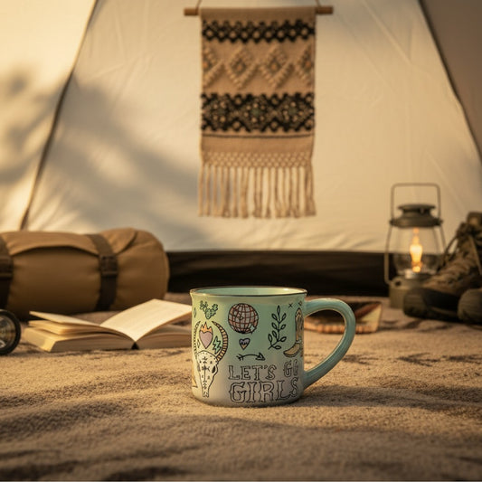 Let's Go Girls Camper Mug
Our Name Is Mud