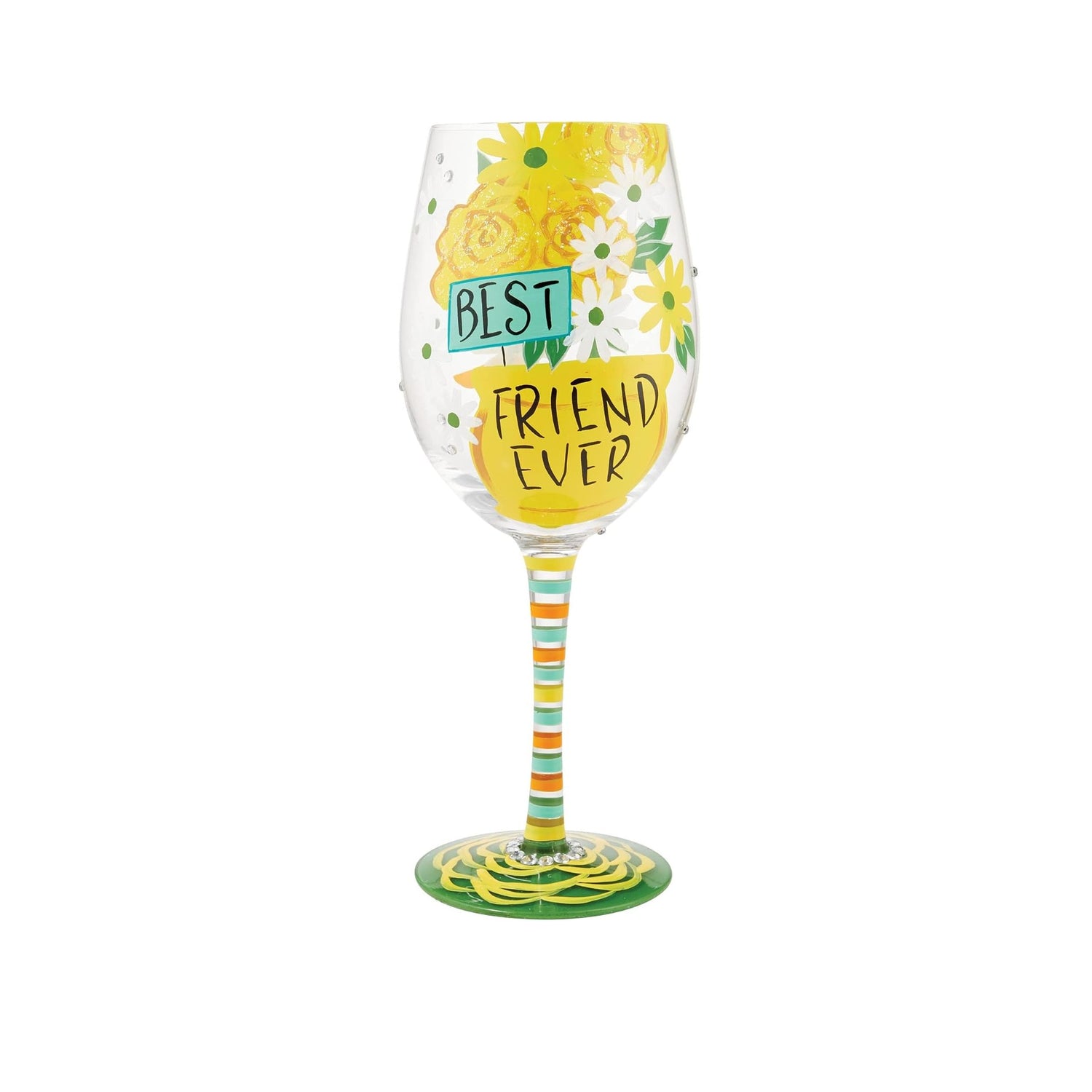 Lolita Best Friend Ever Wine Glass