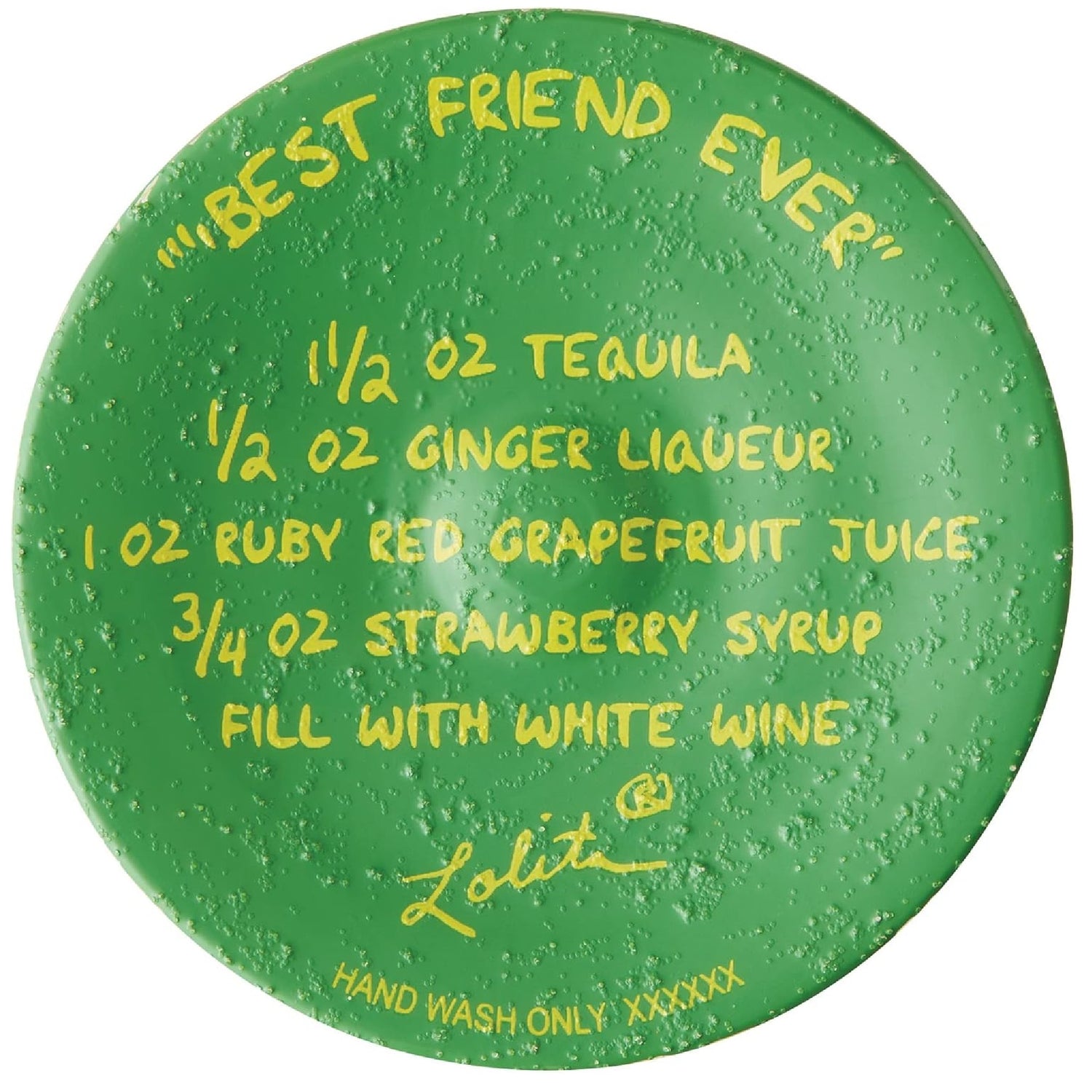 Lolita Best Friend Ever Wine Glass