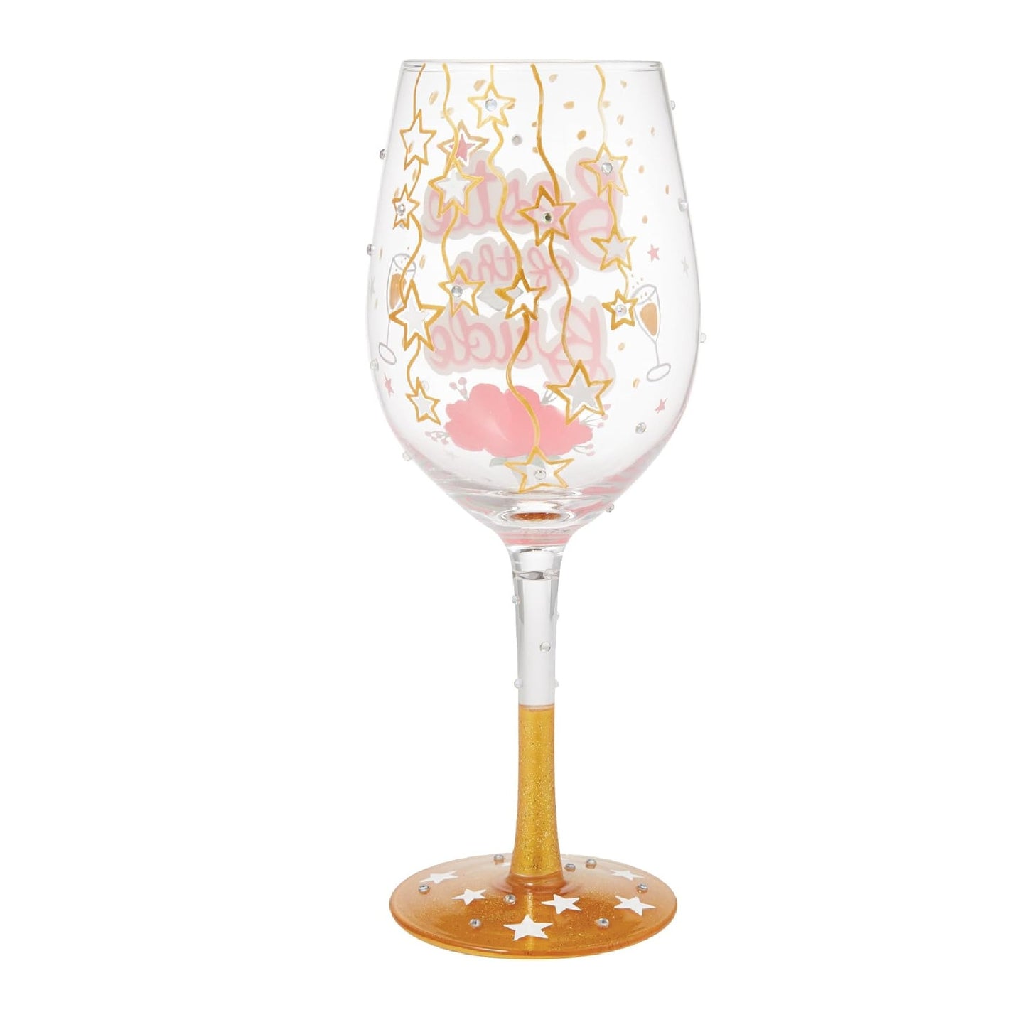 Lolita Bestie of the Bride Wine Glass