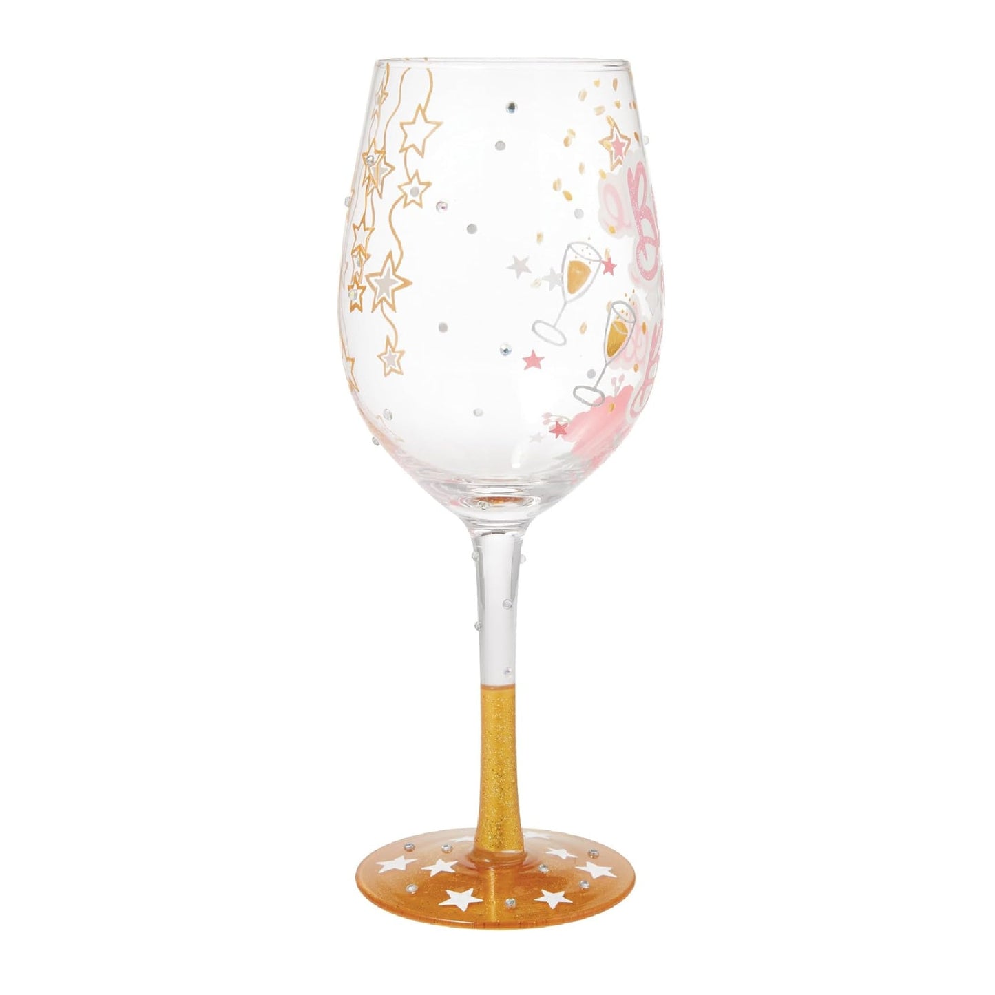 Lolita Bestie of the Bride Wine Glass