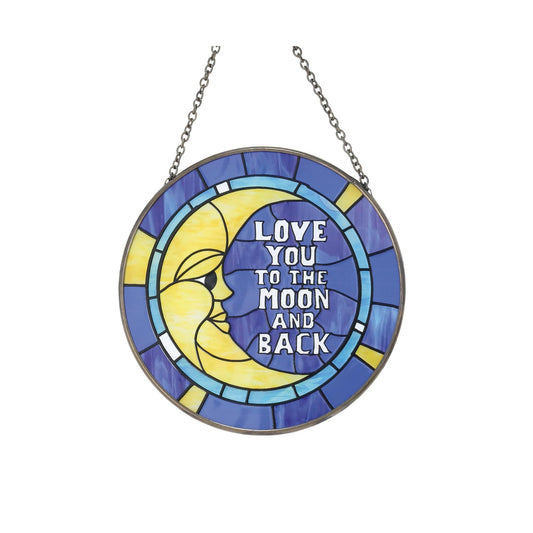 Love You to Moon Suncatcher Our Name Is Mud