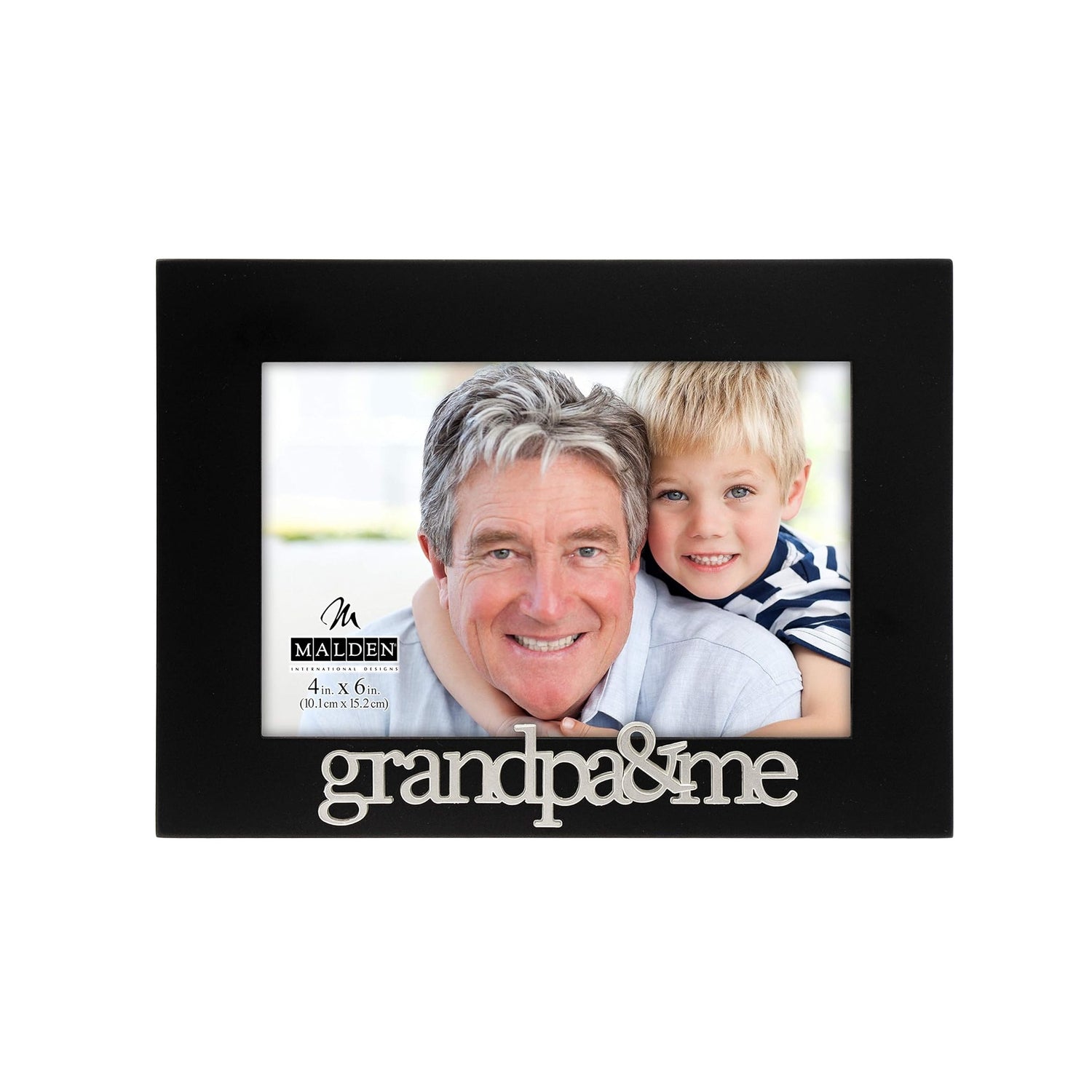 Malden International Designs Grandpa and Me Expressions Picture Frame, 4x6
