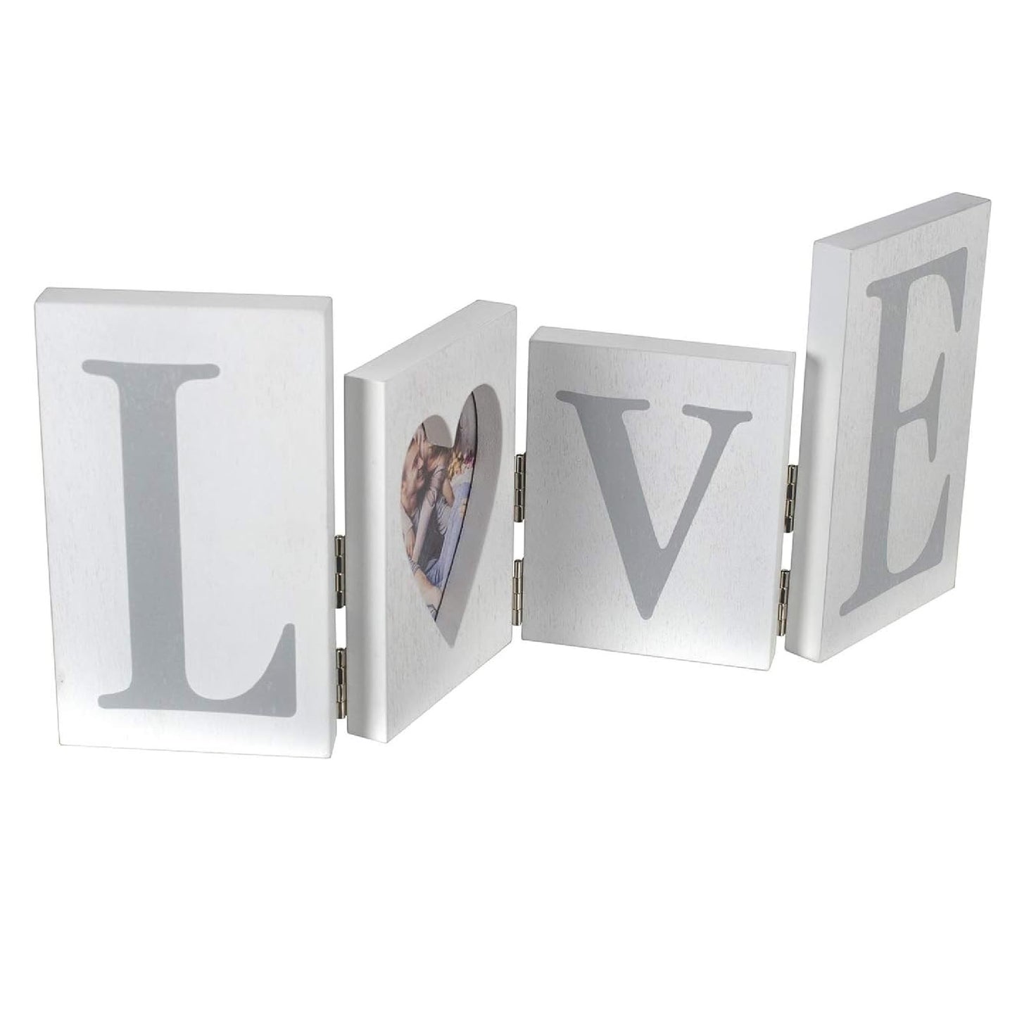 Malden International Designs Photo Gray Love Letters