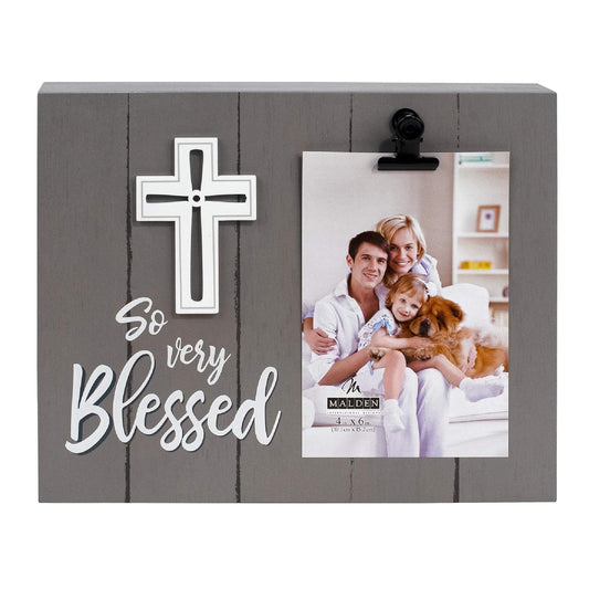 Malden "So very Blessed" Clip Frame