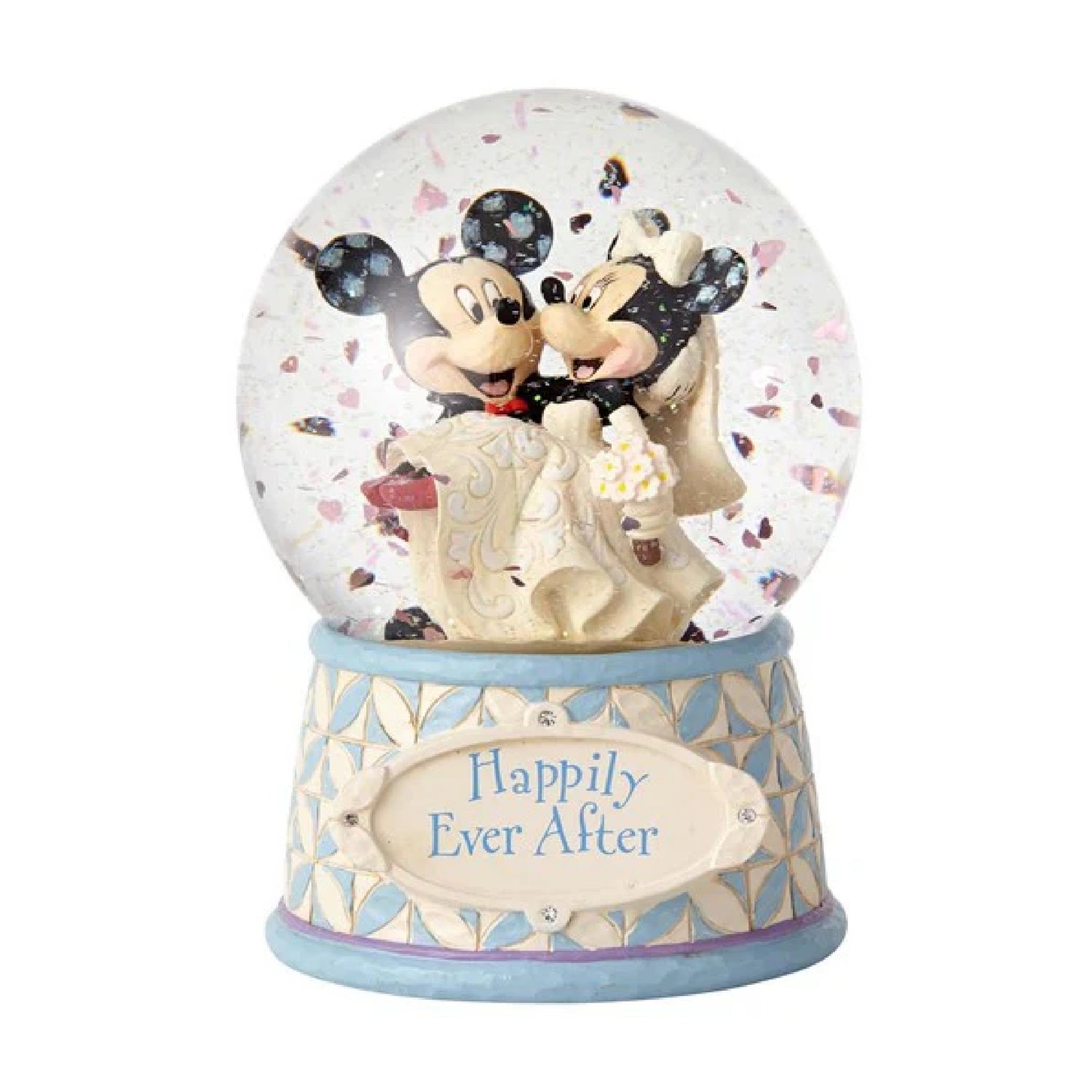 Mickey and Minnie Waterglobe by Jim Shore