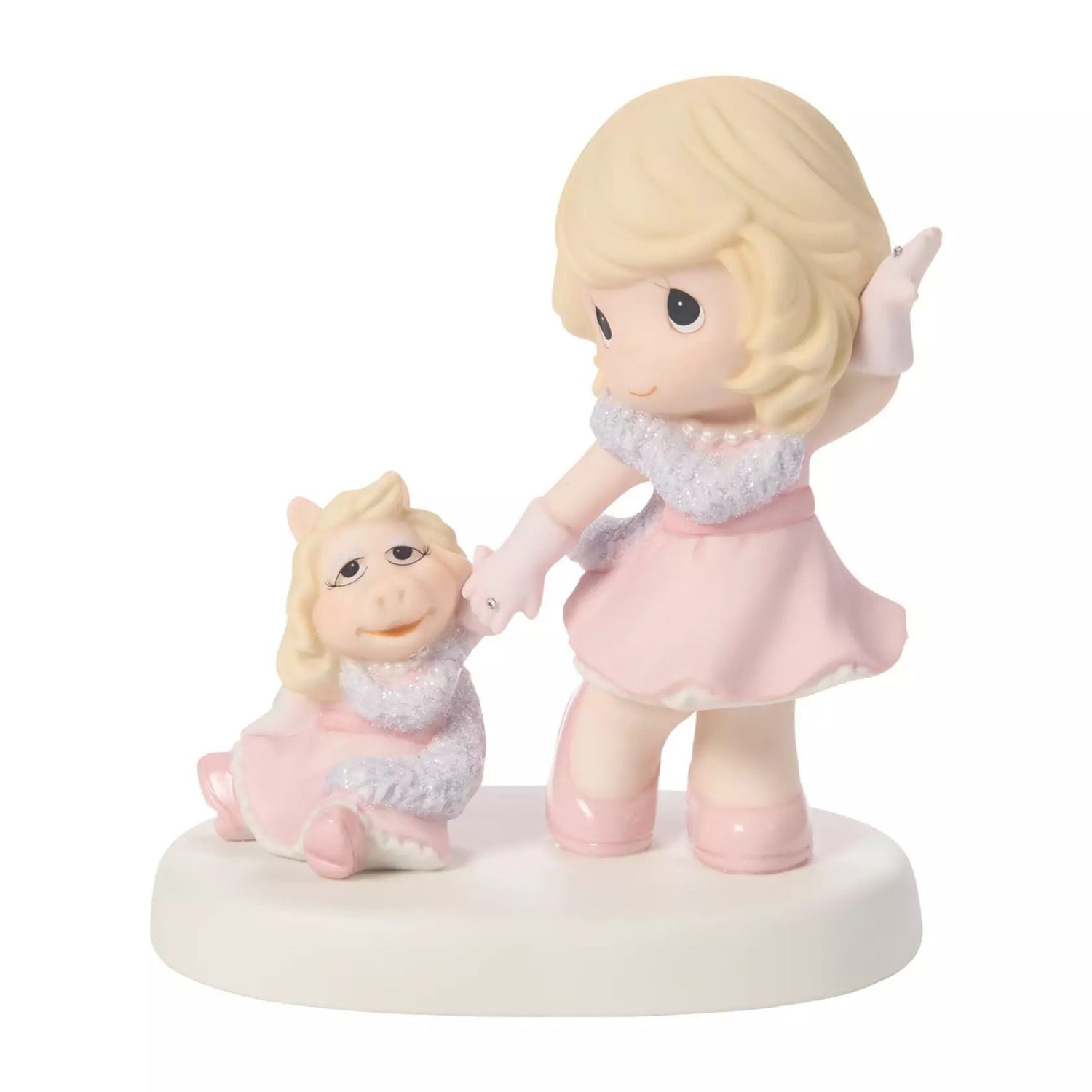 Miss Piggy and Girl ''Our Friendship is Fabulous'' Figure by Precious Moments – The Muppets