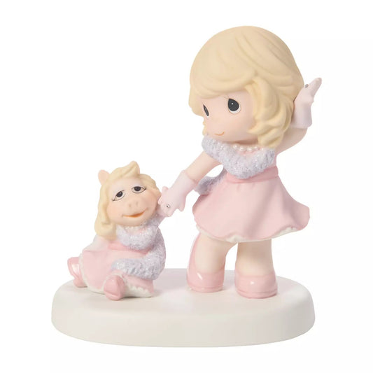 Miss Piggy and Girl ''Our Friendship is Fabulous'' Figure by Precious Moments – The Muppets