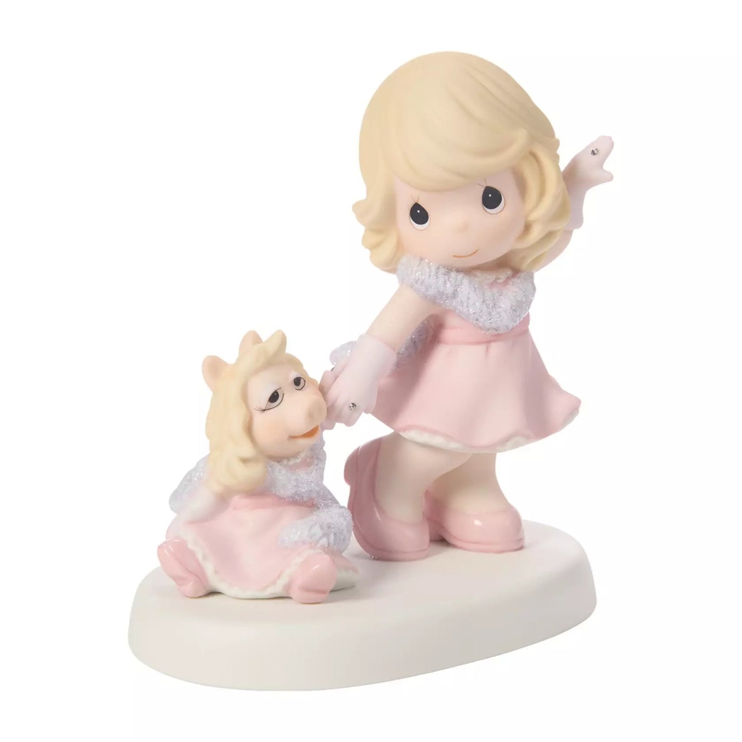 Miss Piggy and Girl ''Our Friendship is Fabulous'' Figure by Precious Moments – The Muppets