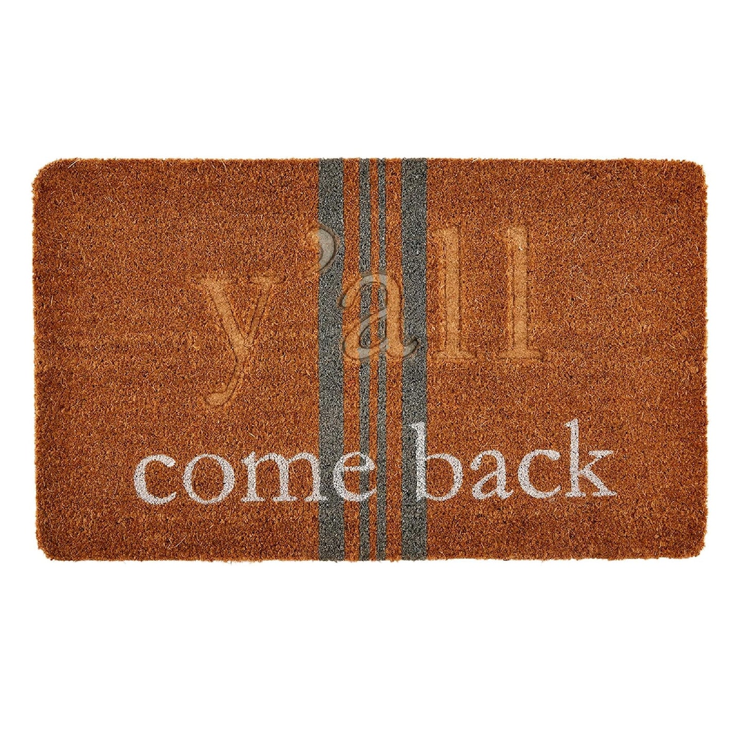 Mud Pie Door Mat, Y'all Come Back