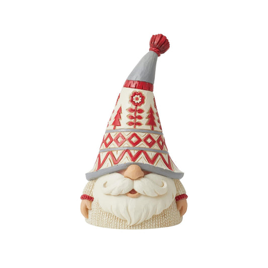 Nordic Noel Gnome In Sweater Jim Shore Heartwood Creek