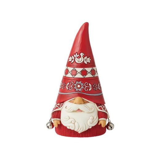 Nordic Noel Gnome Jingle Bell Jim Shore Heartwood Creek