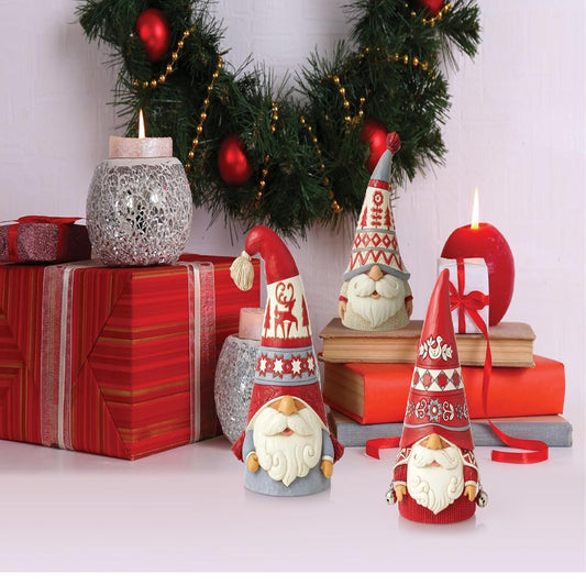 Nordic Noel Gnome Jingle Bell Jim Shore Heartwood Creek