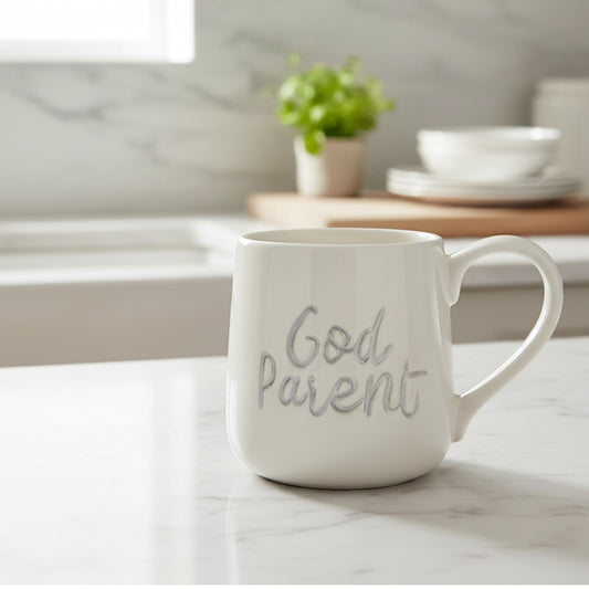 Our Name Is Mud Godparent Engraved Mug