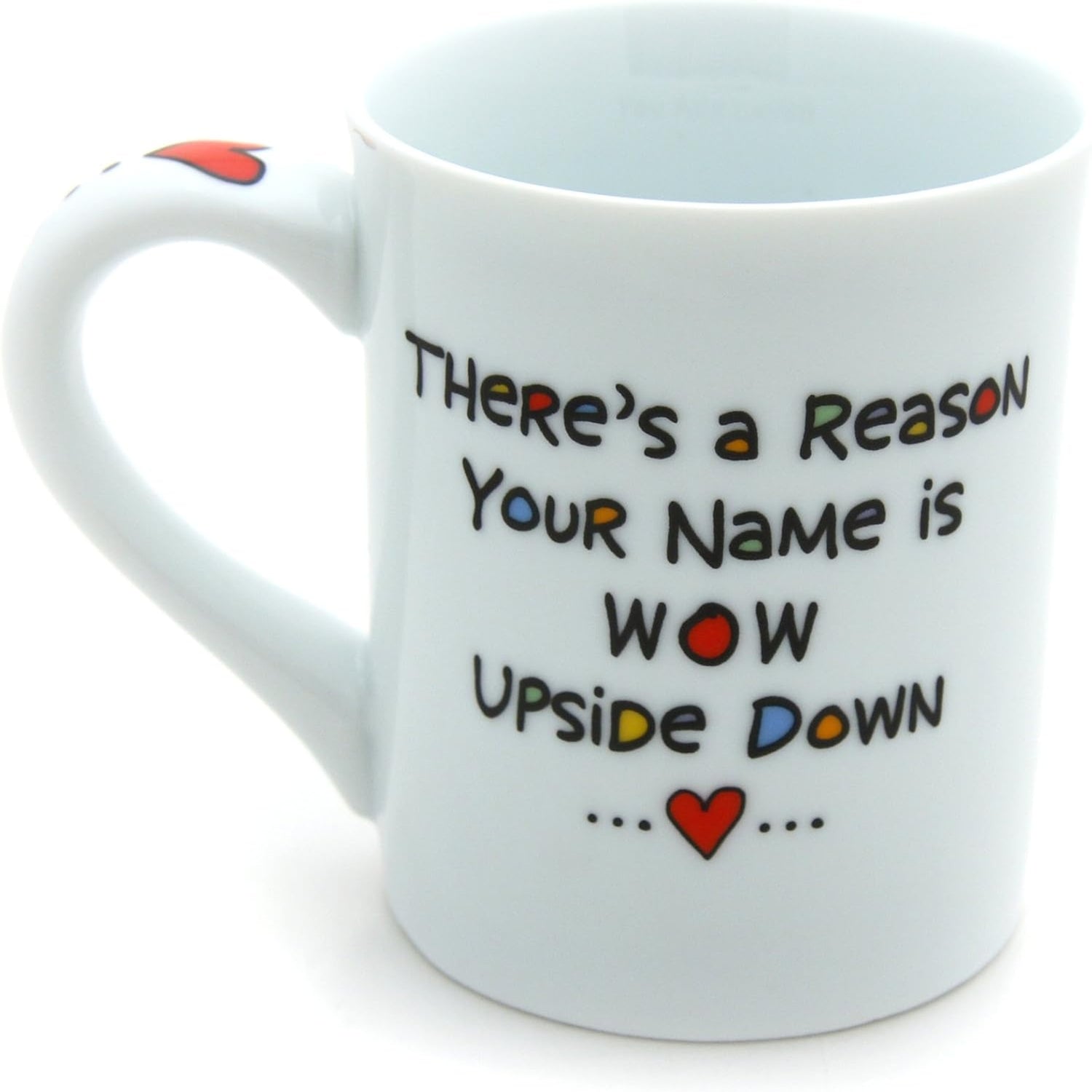 Our Name is Mud “Loved Mom” Cuppa Doodle Porcelain Mug, 16 oz.