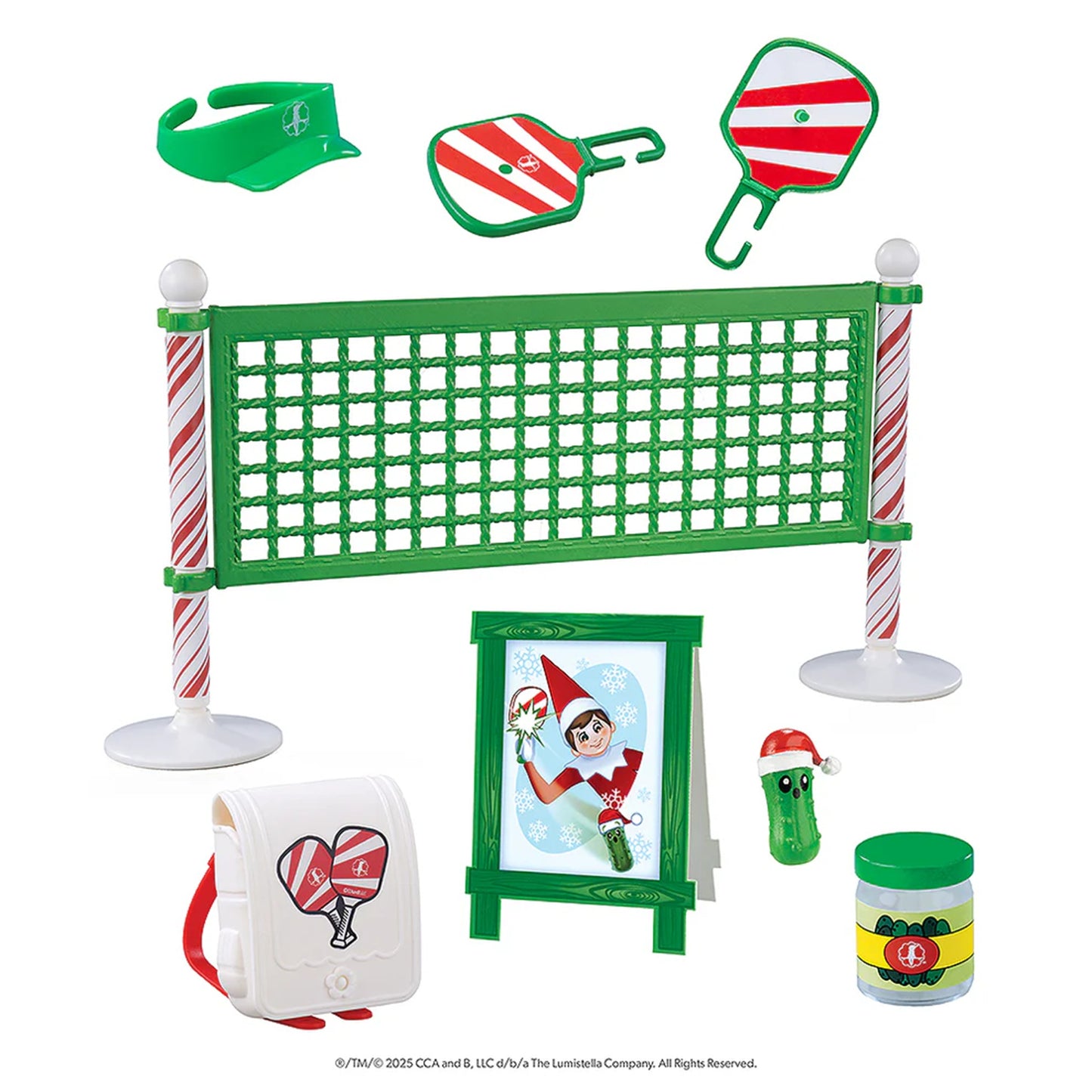 The Elf on the Shelf Polar Props Pickleball Play Pack