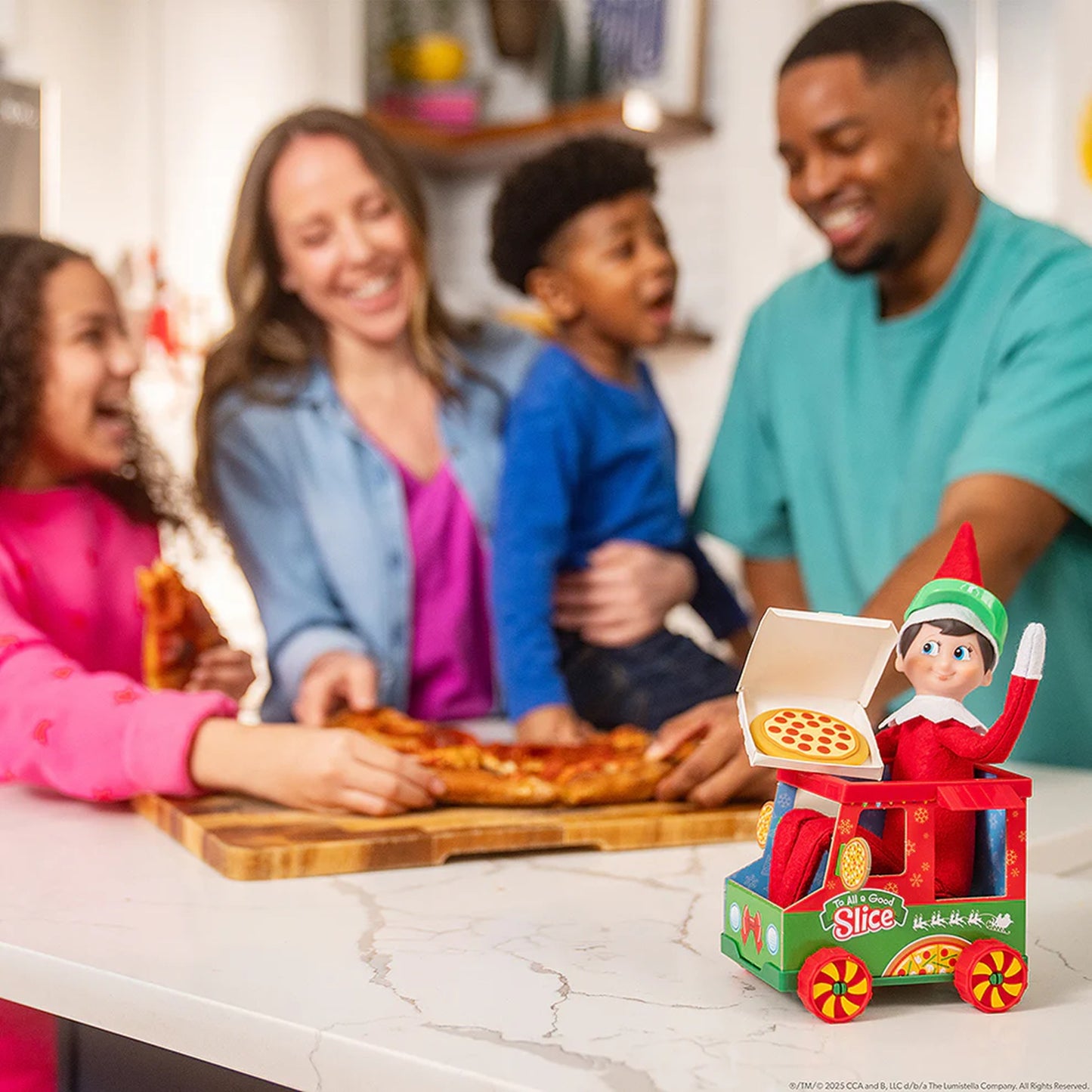 The Elf on the Shelf  Polar Props Polar Pizza Truck