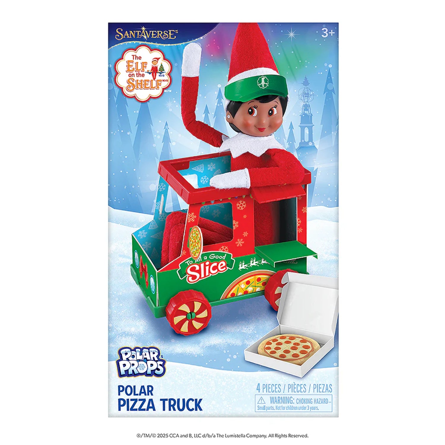 The Elf on the Shelf  Polar Props Polar Pizza Truck
