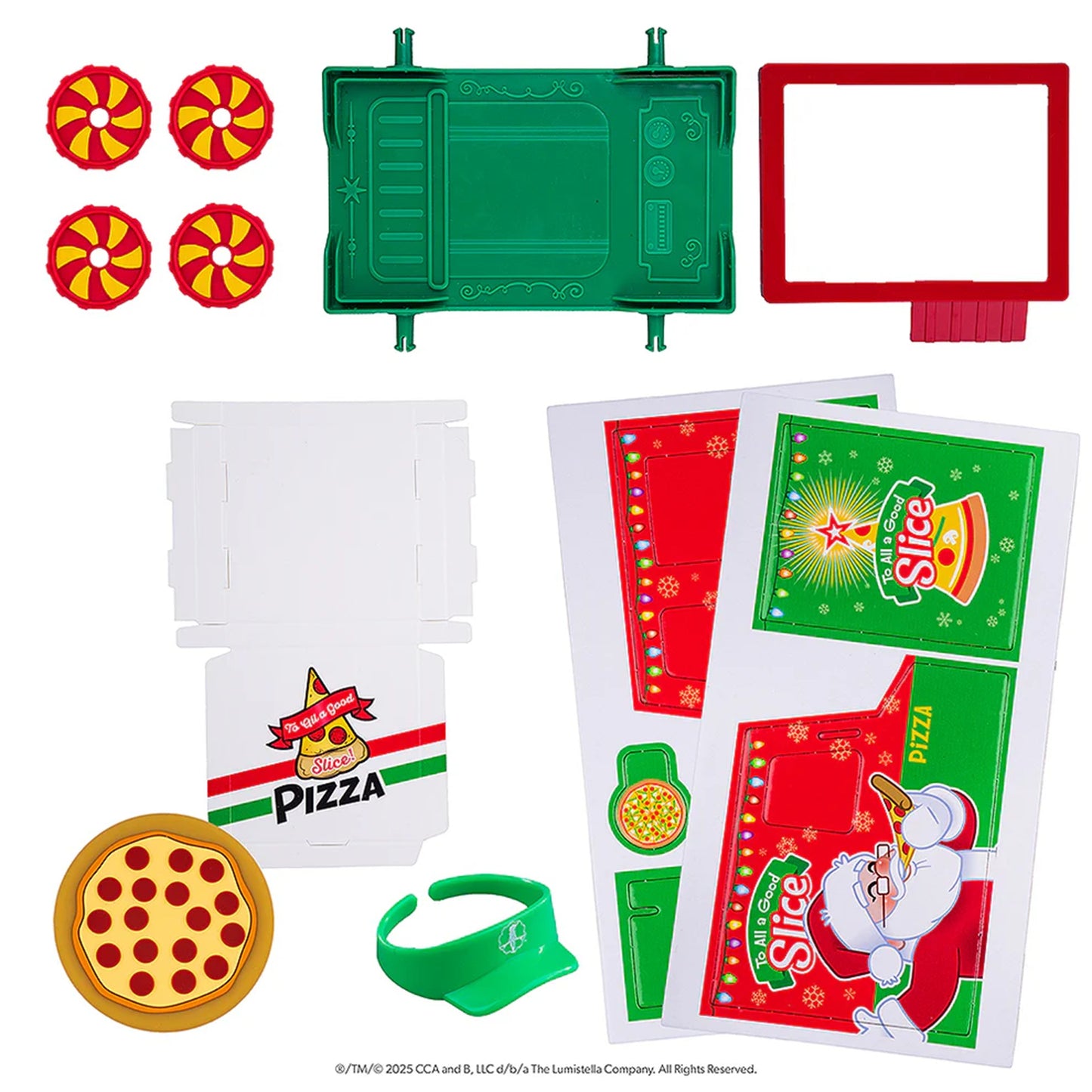The Elf on the Shelf  Polar Props Polar Pizza Truck