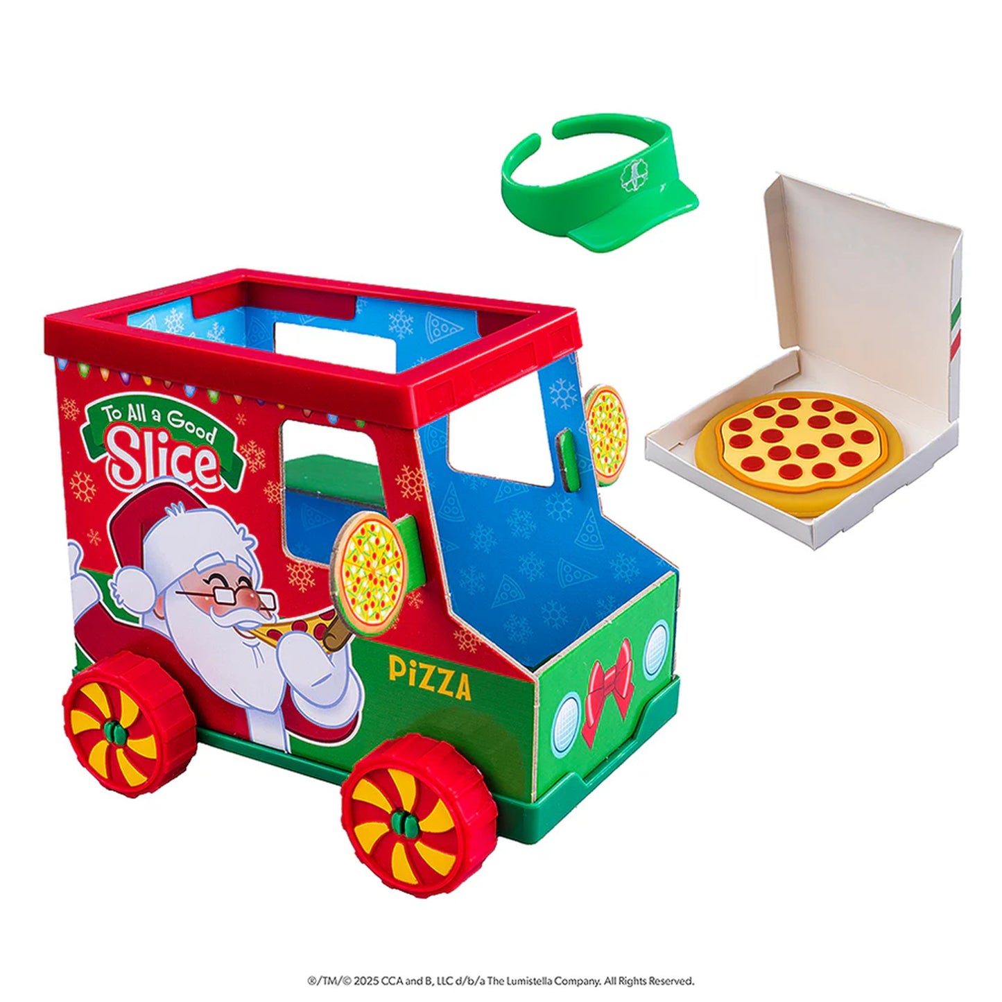 The Elf on the Shelf  Polar Props Polar Pizza Truck