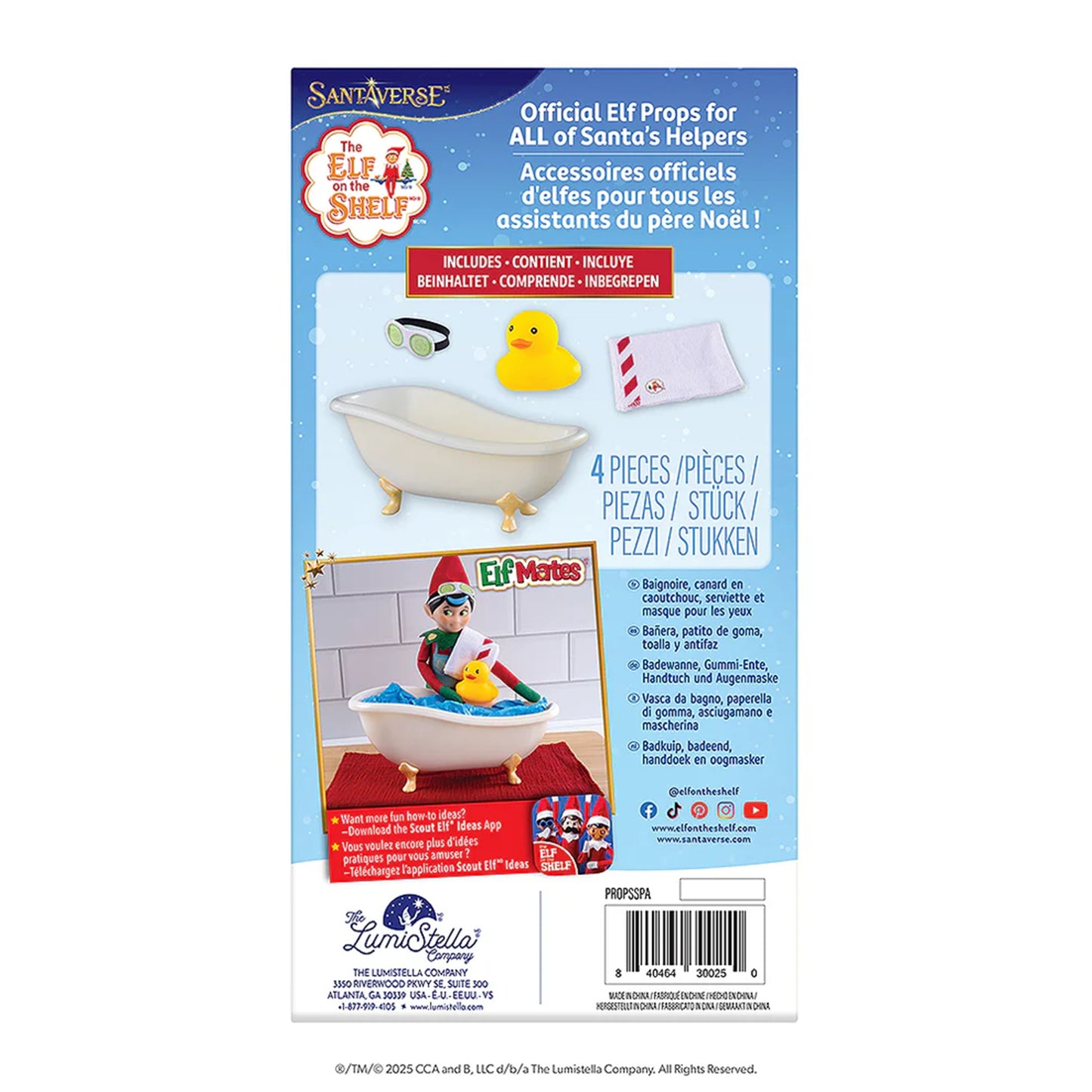 The Elf on the Shelf Polar Props S’elf Care Set