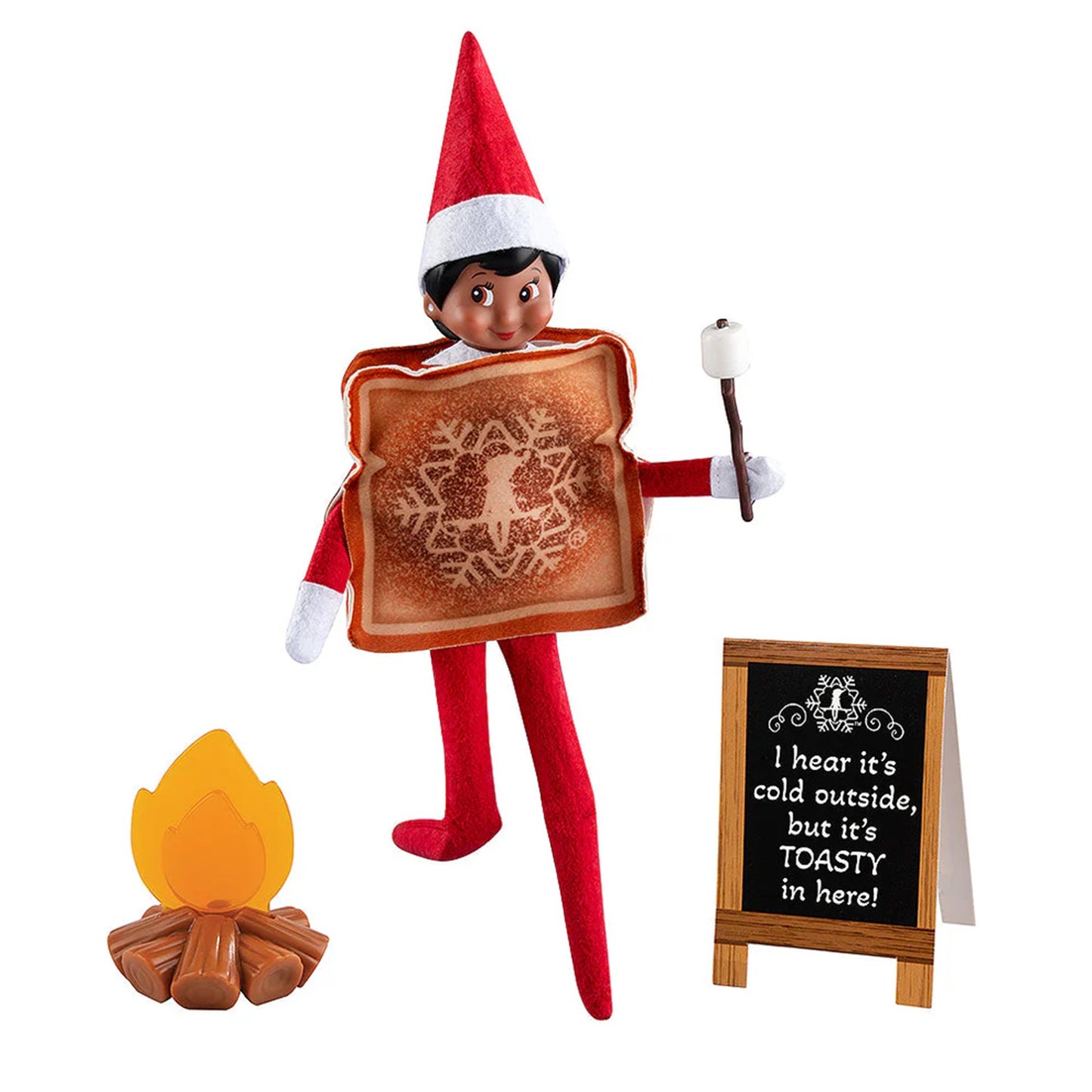 The Elf on the Shelf  Polar Props Toasty Roasty Prop Set 