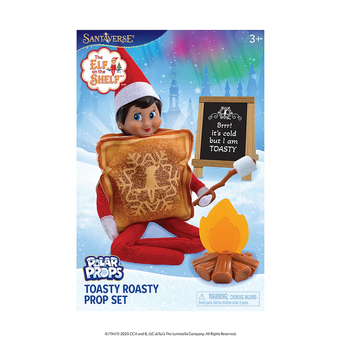 The Elf on the Shelf  Polar Props Toasty Roasty Prop Set 