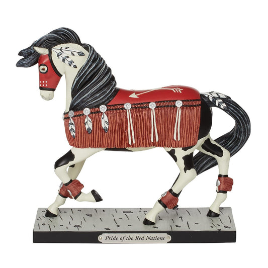 Pride of the Red Nations Figurine Trail of Painted Ponies