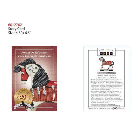 Pride of the Red Nations Figurine Trail of Painted Ponies