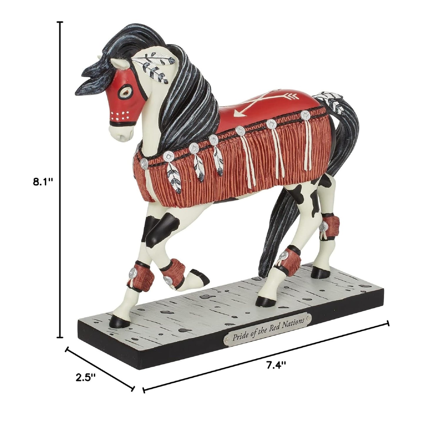 Pride of the Red Nations Figurine Trail of Painted Ponies