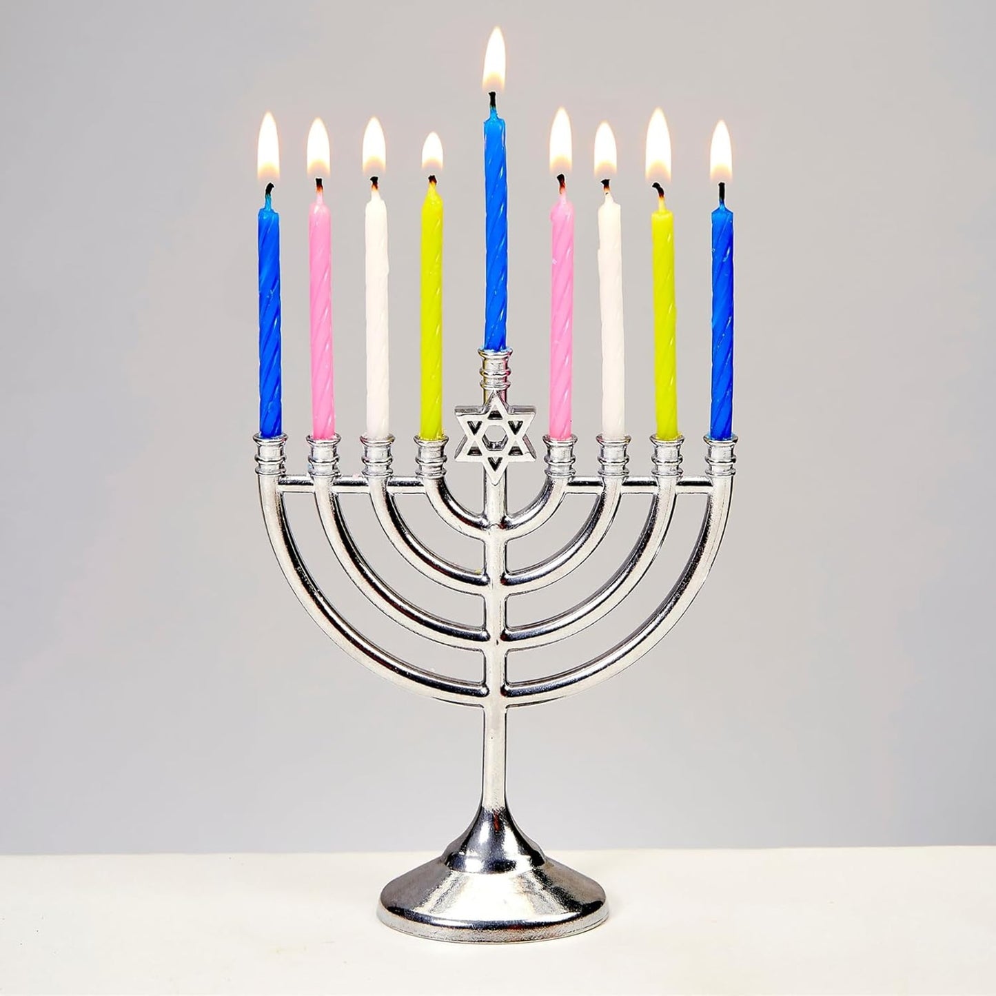 Rite Lite Mini Menorah Set with 48 Birthday Candles