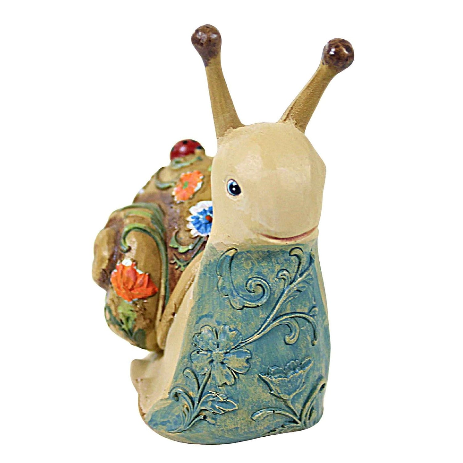 Roman 4.25"H Snail Garden Decor Animal Figurines