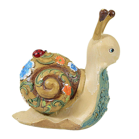 Roman 83387-4.25"H SNAIL FIGURE COLORFUL (12935) Home Decor Animal Figurines
