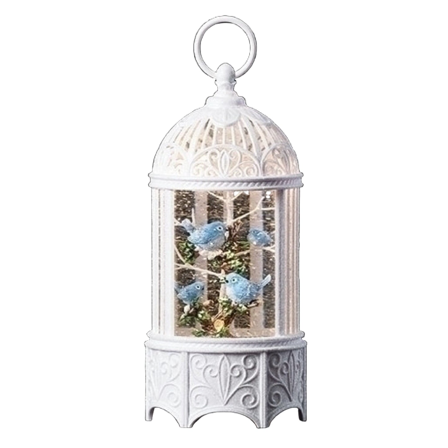 Roman Bluebird LED Swirl Cage