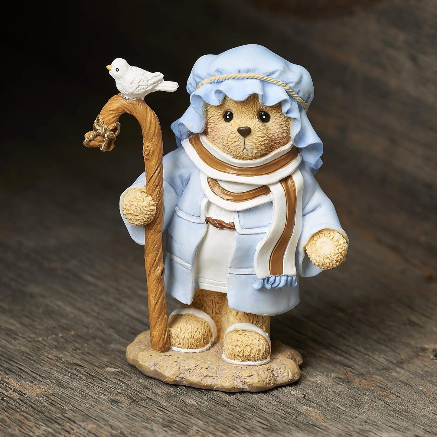 Roman Cherished Teddies Joseph Bear Figurine