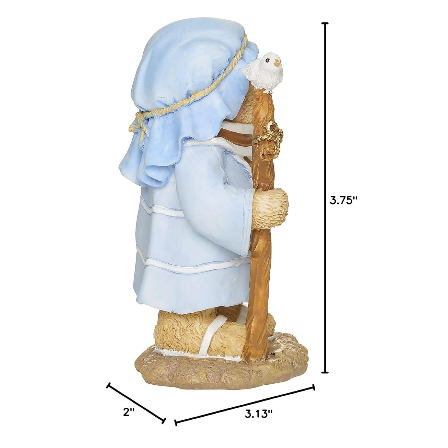 Roman Cherished Teddies Joseph Bear Figurine