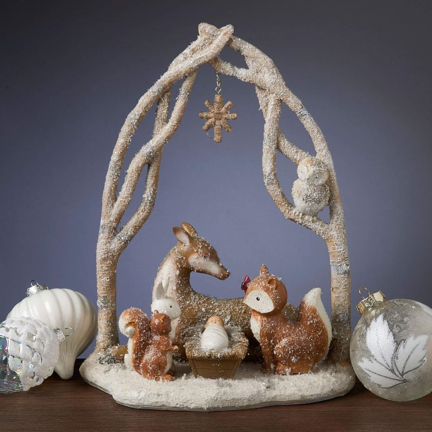 Roman Christmas Animal Nativity Figure, 11.5" H